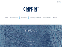Tablet Screenshot of grifart.cz